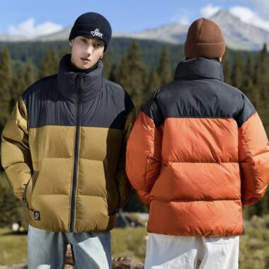Winter warm loose unisex puffer jackets