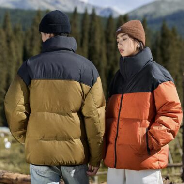 Winter warm loose unisex puffer jackets