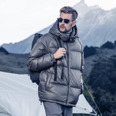 Fashion hooded thick warm winter men’s puffer jackets