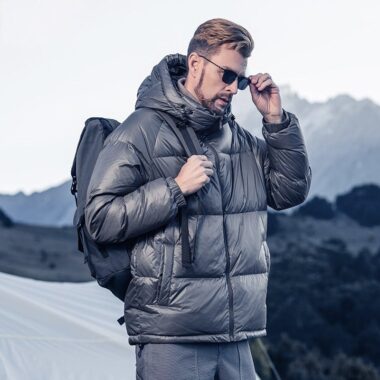 Fashion hooded thick warm winter men’s puffer jackets