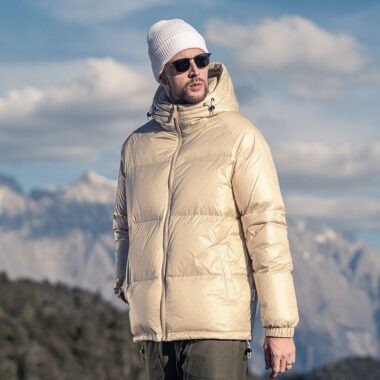 Fashion hooded thick warm winter men’s puffer jackets