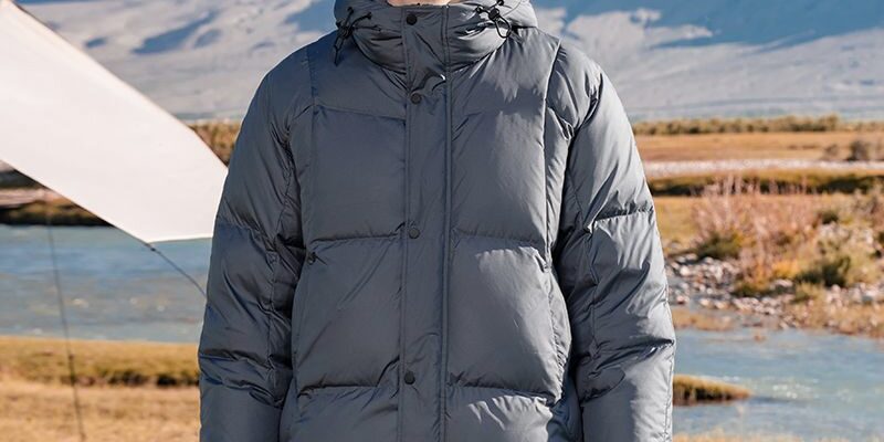 Warm winter short men’s puffer jackets