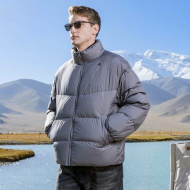 High quality versatile short winter men’s puffer jackets