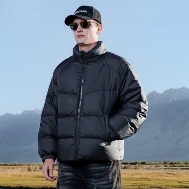 High quality versatile short winter men’s puffer jackets