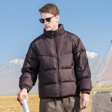 High quality versatile short winter men’s puffer jackets