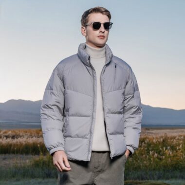 High quality versatile short winter men’s puffer jackets