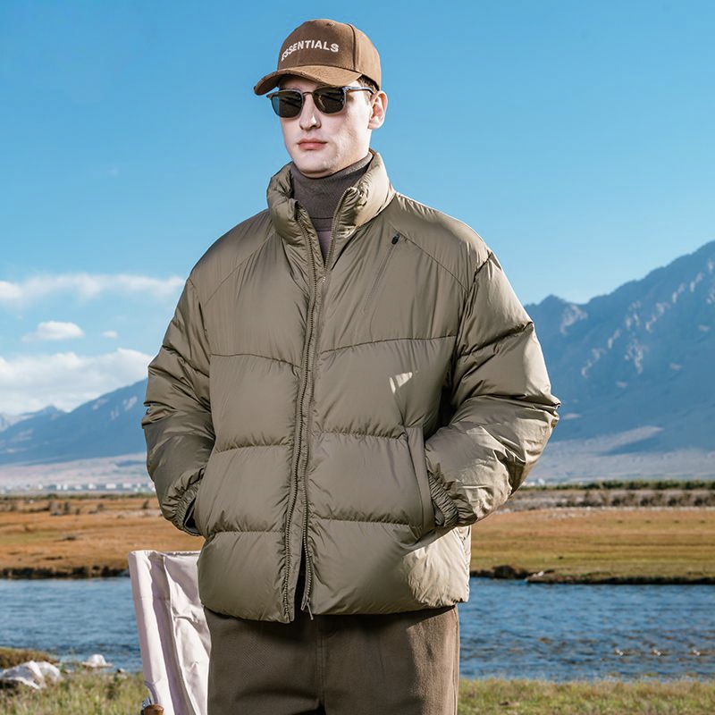 High quality versatile short winter men’s puffer jackets